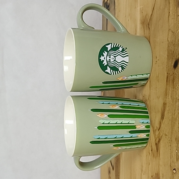 Starbucks Other - (2) 10oz Starbucks Coffee Mugs Microwave/Dishwasher Safe NEW